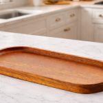 Acacia Wood Coffee Trays 12 In